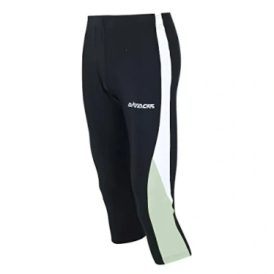 Abbildung von Airtracks FUNKTIONS Laufhose 3/4 LANG/Running Hose/Tight/Kompression schwarz S