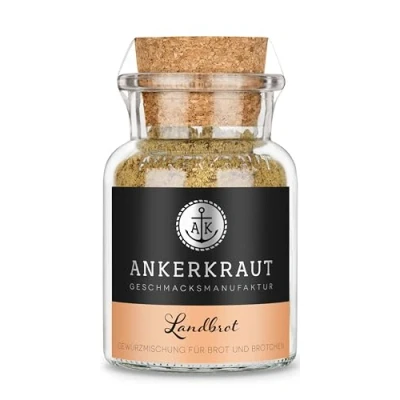 Abbildung von Ankerkraut Brotgewürz Hamburg, Brotgewürzmischung zum selber backen von Brot und Brötchen, 70g im Korkenglas