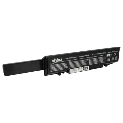 Abbildung von vhbw Akku kompatibel mit Dell Studio 17, 1735, 1737 Laptop Notebook (Li Ion, 6600mAh, 11.1V, 73.26Wh, schwarz)