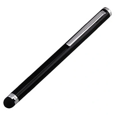 Abbildung von Hama Einfacher Stylus Stift Einfach und schnell schwarz weiß 106 mm