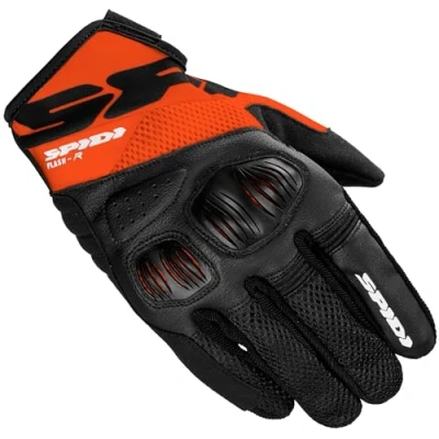 Abbildung von SPIDI, Flash R Evo, Herren Motorrad Handschuhe, schützend &amp; strapazierfähig, Sommerhandschuhe, rutschfest, Touchscreen tauglich, durchschn. Gewicht 0,1 kg, Rot/Blau, Größe 3XL