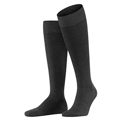 Abbildung von Falke Energizing WOOL Compression Kniestrümpfe anthra.mel, Herren, Größe: 47/48, Anthra.mel
