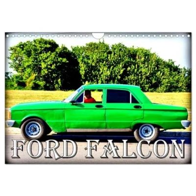 Abbildung von Ford Falcon (Wandkalender 2025 DIN A4 quer), CALVENDO Monatskalender