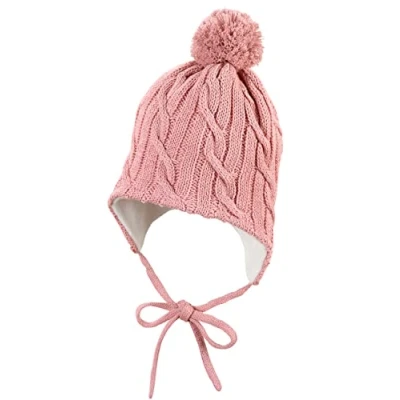 Abbildung von Sterntaler Baby Mädchen strikket hue M tze, Rosa, 45 EU
