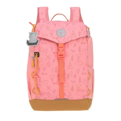 Abbildung von LÄSSIG Kinderrucksack Adventure, rose, Big Backpack, inkl. thermoisolierter Sitzunterlage, aus recyceltem Material