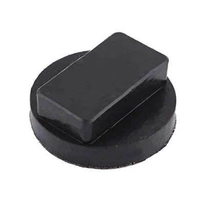 Abbildung von Auto Jack Ständer, Keenso Schwarz Gummi Sockel Pads Stand Point Sill Pad Adapter Werkzeugaufbock Wagenheber