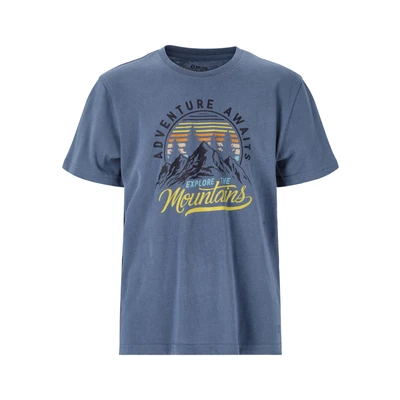 Abbildung von Zigzag Minka Unisex Tshirt print für Kinder, Größe: 116, Bering sea