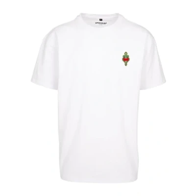 Abbildung von Mister Tee Unisex MT2456 Santa Monica Oversize T Shirt, White, XS