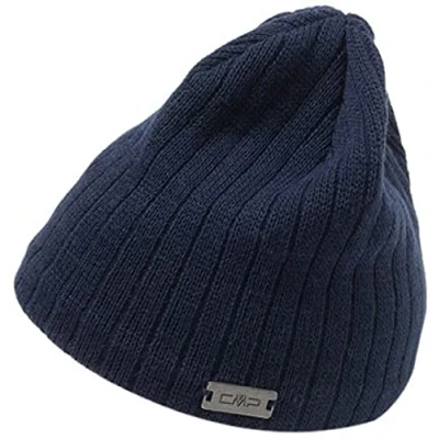 Abbildung von CMP Rippstrickmütze für Herren, Schwarz Blau, U