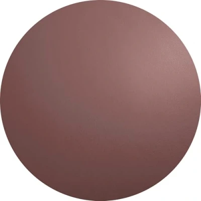 Abbildung von ASA Tischset rund, Plum, D. 38 cm, Lederoptik