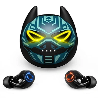 Abbildung von AMAFACE Wireless In Ear Kopfhörer, HiFi Stereo Bluetooth Kopfhörer Kinder mit Dual Mikrofon Touch Steuerung 36 Stunden Spielzeit Geringes Gewicht (Musik /Spielmodus)