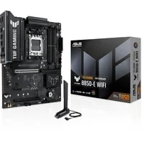 Abbildung von ASUS TUF Gaming B850 E WiFi Mainboard Sockel AMD AM5 (Ryzen 9000, PCIe 5.0, DDR5 Speicher, 6E, Q Release, BIOS Flashback, Aura Sync)