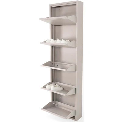 Abbildung von Spinder Design Schuhschrank, Metall, Breite 40 cm