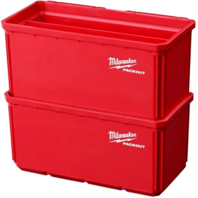 Abbildung von MILWAUKEE Accessories Dėžutės Packout 100x200mm, 2vnt.