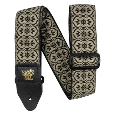 Abbildung von Ernie Ball Klassischer Jacquard Gitarrengurt/Bassgurt Golden Garden