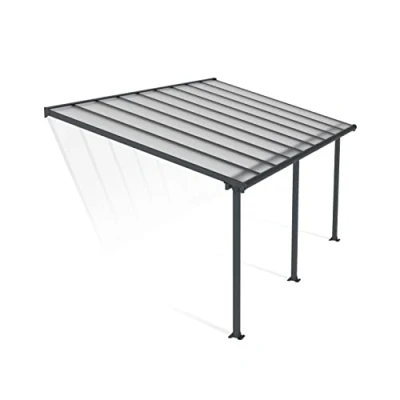 Abbildung von Palram Canopia Terrassendach Olympia 3x5.4, BxT: 546x295 cm, Bedachung Doppelstegplatten, cm