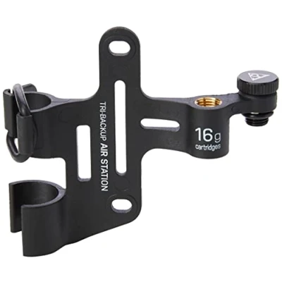 Abbildung von Topeak Tri Backup Air Station Fahrradzubehör, Unisex, Erwachsene, Schwarz, Einheitsgröße