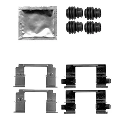 Abbildung von HELLA 8DZ 355 205 281 Zubehörsatz, Scheibenbremsbelag HONDA: ACCORD 8, 8 Kombi
