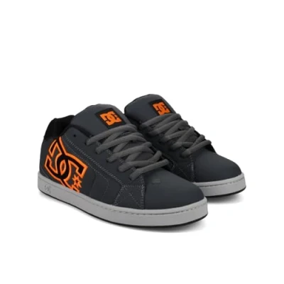 Abbildung von DC Shoes NET Unisex Sneaker low, Größe: 44, Grey black orange Schuhe