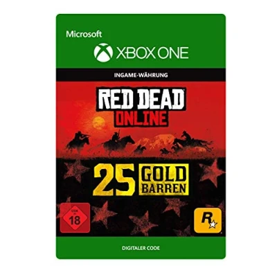 Abbildung von Rockstar Games Red Dead Redemption 2: 25 Goldbarren (DLC) Xbox One Download Code