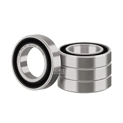 Abbildung von XiKe 4 Stück 6802 2RS Kugellager 15mm x 24mm 5mm, Rillenkugellager mit Dichtungen, geeignet für DIY, Drehbank, 3D Drucker, Motoren, Generatoren und Gartengeräte usw.