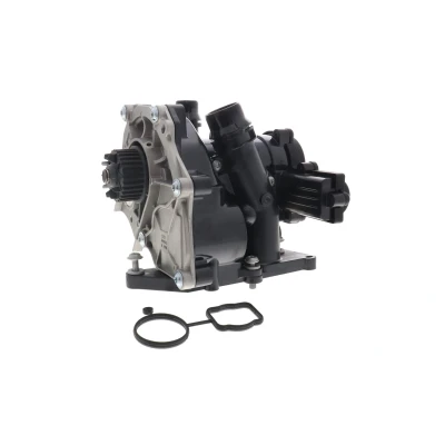 Abbildung von VEMO V15 99 2106 Thermostatgehäuse mit Dichtung Sensor, Thermostat Q+, Erstausrüsterqualität SKODA: Octavia 3 Combi