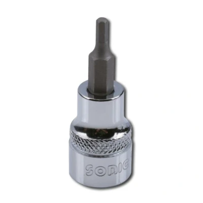Abbildung von SONIC 8244805 Steckschlüsseleinsatz 3/8 Außensechskant DIN 3120 5 mm Chrom Vanadium Stahl