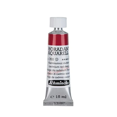 Abbildung von Schmincke HORADAM® AQUARELL feinste Künstler Aquarellfarben, Kadmiumrot dunkel 15 ml