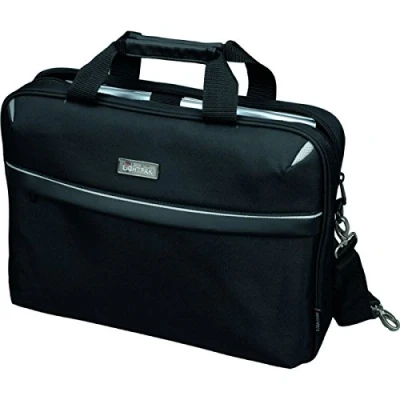Abbildung von Laptoptasche Sierra, aus Polyester, ca. 40 x 30 10 cm, schwarz