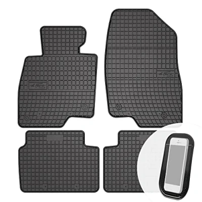 Abbildung von Gummimatten Auto Fußmatten Gummi Automatten Passgenau 4 teilig Set passend für Mazda 3 III 2014 2019