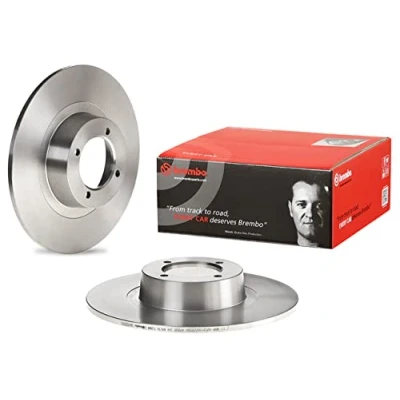 Abbildung von BREMBO 08.1630.10 Bremsscheibe 273 8,7 4 voll MG: MGB Cabrio