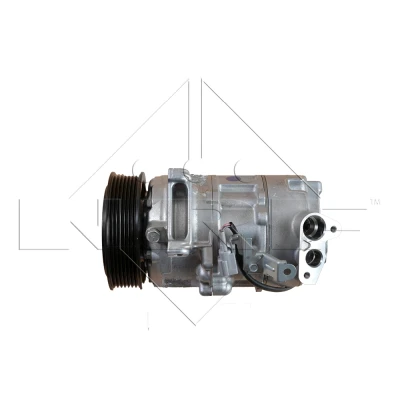 Abbildung von NRF 32598 Kompressor 6SEL14C 12 PAG 46 mit Kompressoröl RENAULT: Megane 3 Schrägheck, SCENIC 3, GRAND