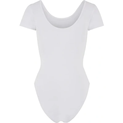 Abbildung von Urban Classics Damen Body Ladies Organic Stretch Jersey Body, Kurzarm für Frauen, Bio Baumwolle, white, XXL