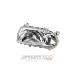 Abbildung von JOHNS 95 38 10 3 Scheinwerfer rechts H1/H1 ohne Stellmotor für LWR VOLKSWAGEN: Golf 3, Variant, Cabrio