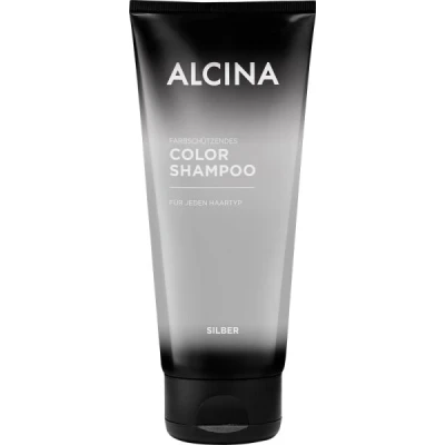 Abbildung von ALCINA Haarshampoo Color Shampoo in Farbe silber 200 ml, Packung, reinigt und frischt auf, verleiht lebendigen Glanz