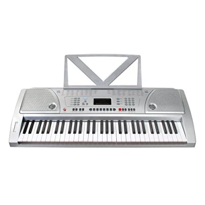 Abbildung von Kirstein Fun Keyboard 61 Tasten (61 Tasten, 100 Klangfarben, Rhythmen, 8 Demo Songs, Netzteil, Notenständer)