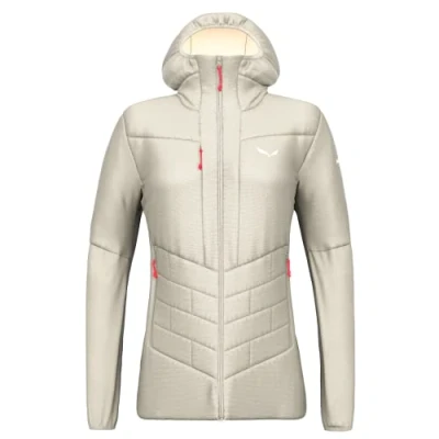 Abbildung von Salewa Womens Trekkingjacke Ortles Hybrid Tirolwool Responsive Jacket Women, Beige Oatmeal, 27188 7260, XL