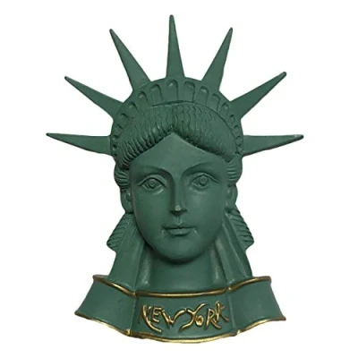 Abbildung von New York USA 3D Freiheitsstatue Kühlschrankmagnet Reiseaufkleber Souvenirs Home &amp; Kitchen Dekoration aus China