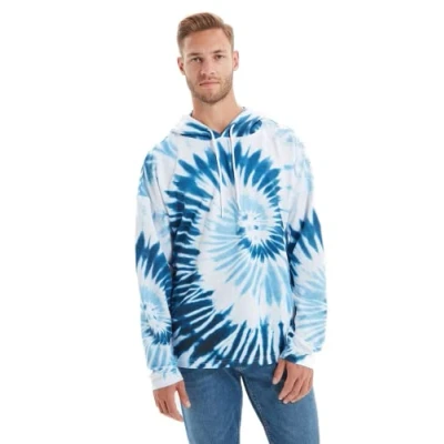 Abbildung von Trendyol Herren Rundhalsausschnitt, Farbverlauf, Oversize Sweatshirt, blau, M