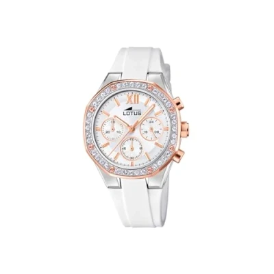 Abbildung von Lotus Chronograph, Damen, Größe: One Size, Blanc