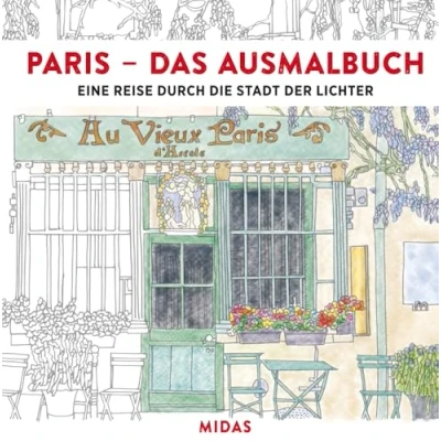 Abbildung von PARIS Das Ausmalbuch: Eine Reise durch die Stadt der Lichter