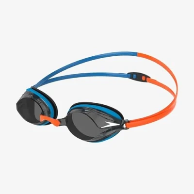 Abbildung von Speedo Unisex Vengeance Swimming Goggles Competitive Training, Orange/Blue, One Size