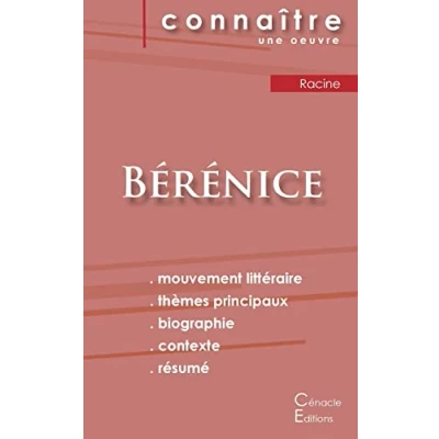 Abbildung von Fiche de lecture Bérénice Racine (Analyse littéraire référence et résumé complet)