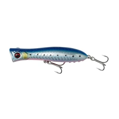 Abbildung von Savage Gear Gravity Popper White Glow 9cm (13.5g) Oberflächenköder