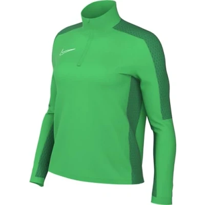 Abbildung von Nike Performance Academy 23 Drill Training Sweatshirt, Damen, Größe: Small, green spark lucky white