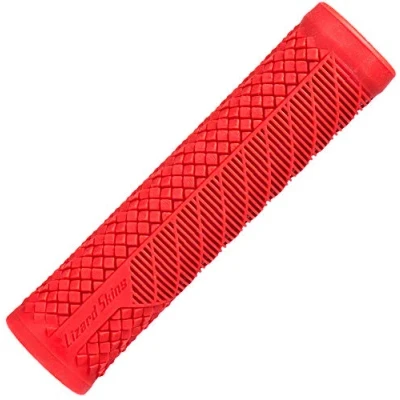 Abbildung von Lizard Skins Unisex Erwachsene Ladegerät Evo Einzelne Griffe mischen mit Flansch, rot, Einheitsgröße