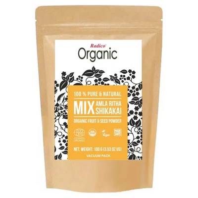 Abbildung von Radico Haarkur Mix Amla Shikakai Ritha, 100 g