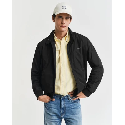 Abbildung von GANT Herren Lightweight Harrington Jacket Jacke, Black, XXXL
