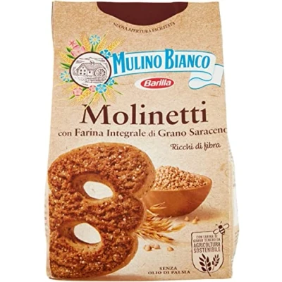 Abbildung von 6x Mulino Bianco Kekse Molinetti 350g Italien biscuits cookies kuchen brioche