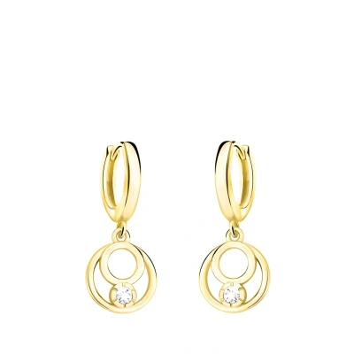 Abbildung von Sofia Milani Doubled Circle Ohrringe, Damen, Größe: One Size, Gold coloured